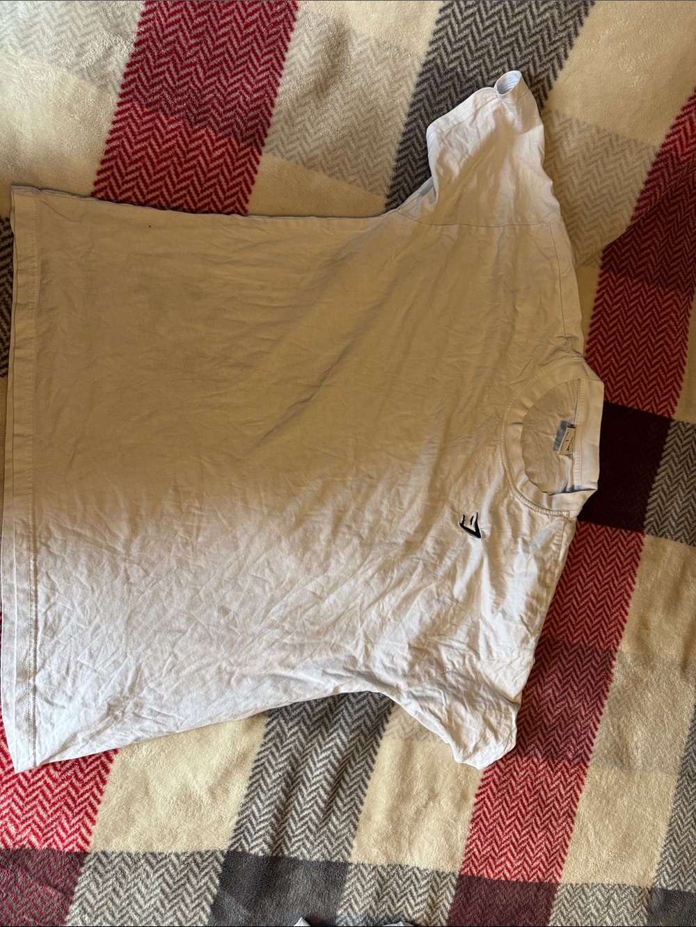 Women Gymshark White Short-Sleeve Crew Tee